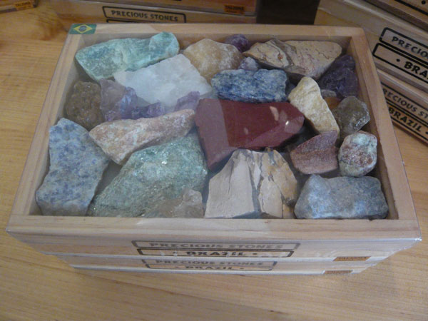 Mineralien Box